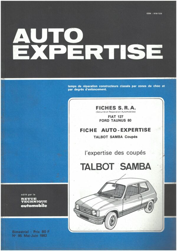 Auto Expertise N°95 - Mai/Juin 1982