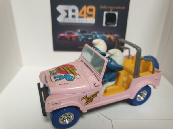 Jeep CJ 7 Schtroumpf