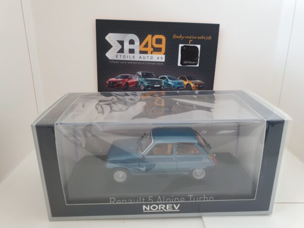 Renault 5 Alpine Turbo 1983 Bleue 1/43 – Image 2