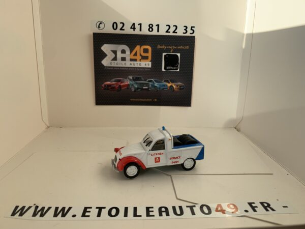 Miniature Citroën 2CV Service 24h/24 1/43