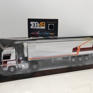 Miniature Camion Berliet 356 ch v8 Turbo Avec Semi Remorque 1/43