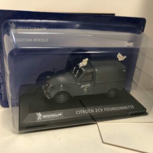 Miniature Citroën 2CV Fougonnette Michelin 1/43