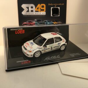 Miniature Citroën Saxo Rallye Val D'Agout 1998 1/43