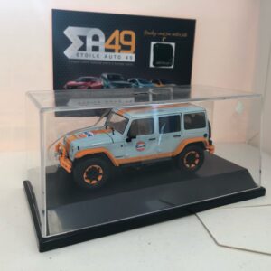 Miniature Jeep Wrangler Gulf Off RO 1/43