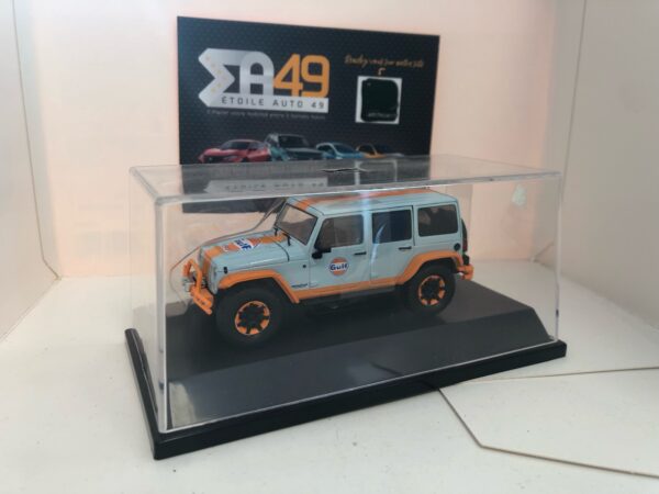 Miniature Jeep Wrangler Gulf Off RO 1/43