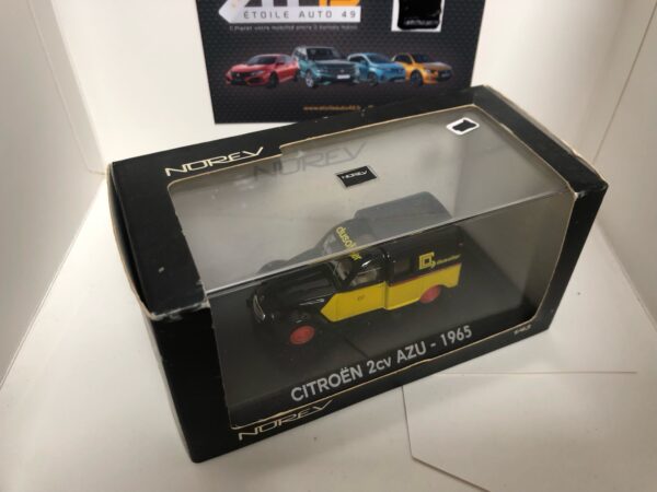 Miniature Citroën 2cv AZU-1965 Norev 1/43 – Image 2