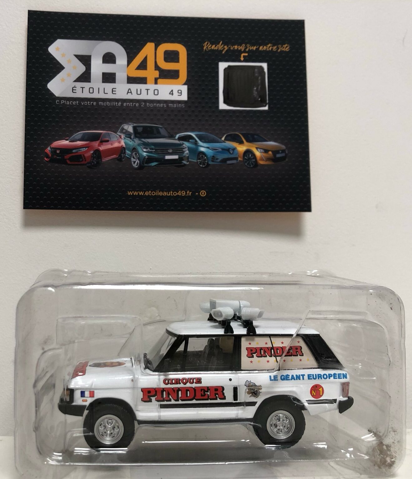 voiture cirque pinder