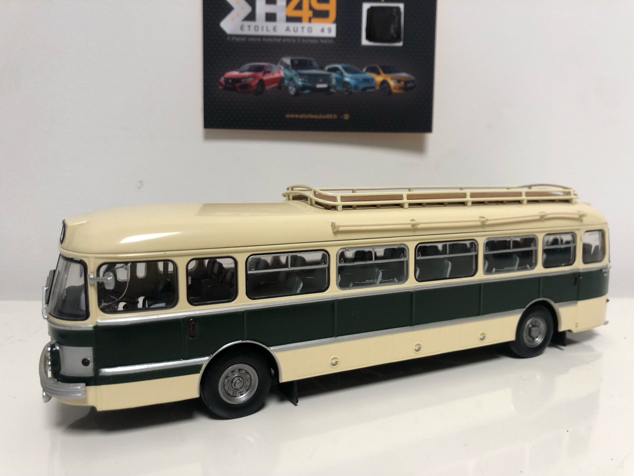 Somua - OP5-3 Bus Parisien 1955 - Modèle Presse - 1/43 - Autos Miniatures