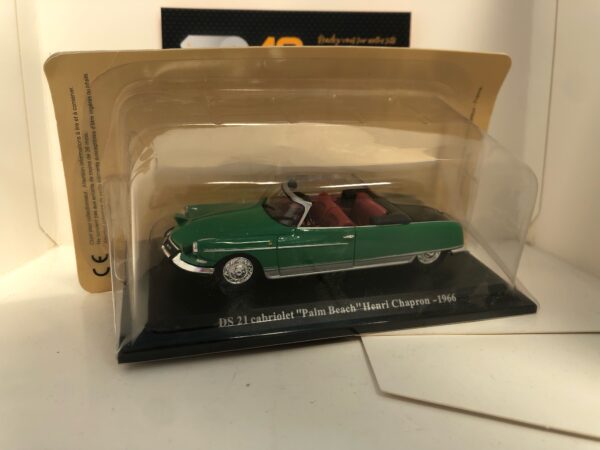 Miniature DS 21 cabriolet "Palm Beach" Henri Chapron 1966 1/43