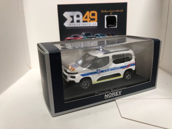 Miniature Citroën Berlingo Police Municipale Norev 1/43