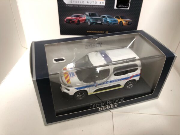 Miniature Citroën Berlingo Police Municipale Norev 1/43 – Image 2