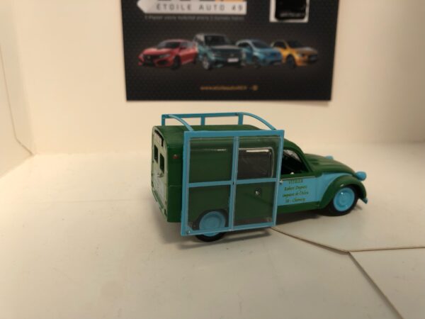 Miniature Citroën 2CV Fourgonnette Vitrier Robert Duputz 1/43 – Image 2