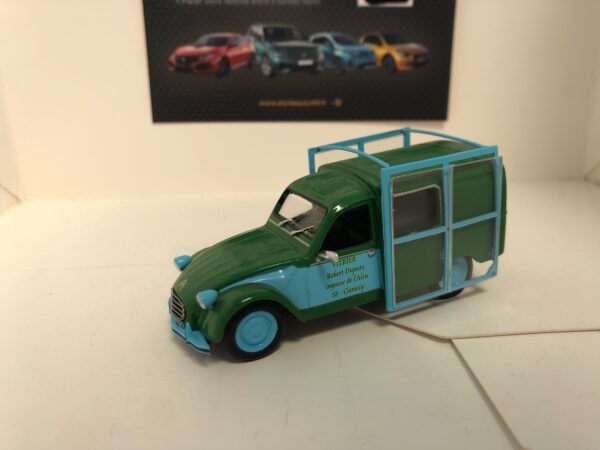 Miniature Citroën 2CV Fourgonnette Vitrier Robert Duputz 1/43