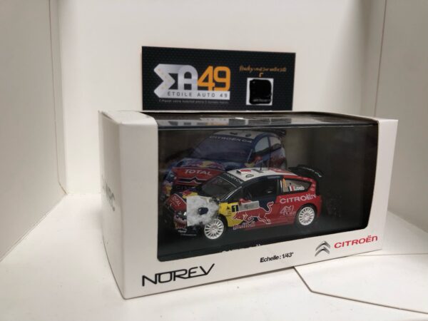 Miniature Citroën C4 WRC Norev 1/43
