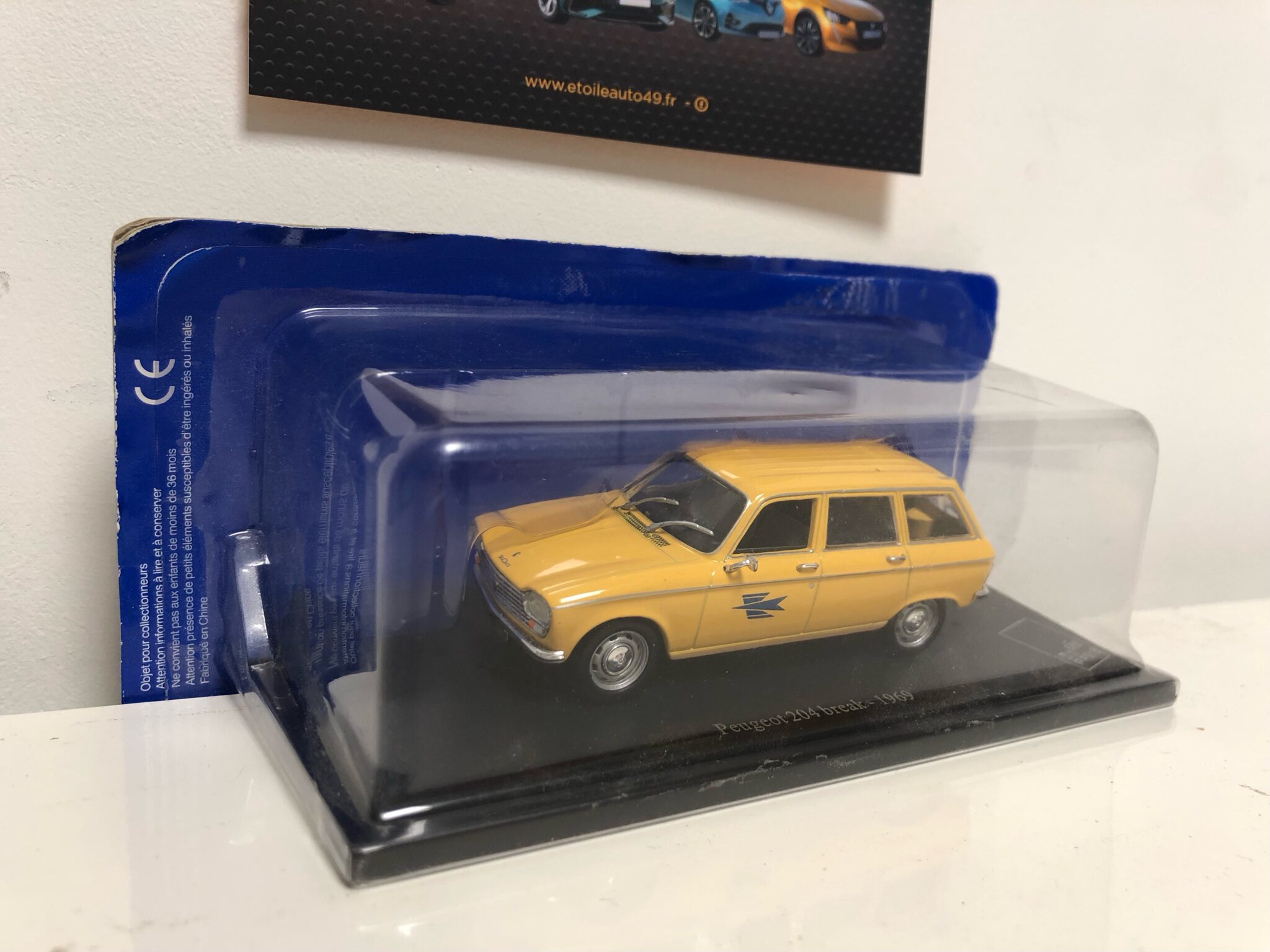 Miniature Peugeot 204 Break 1969 1/43 – Etoile Auto49