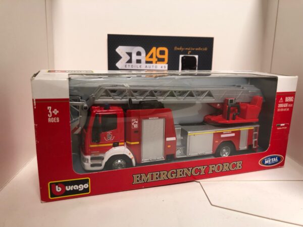 Miniature Camion Pompier Burago 1/43