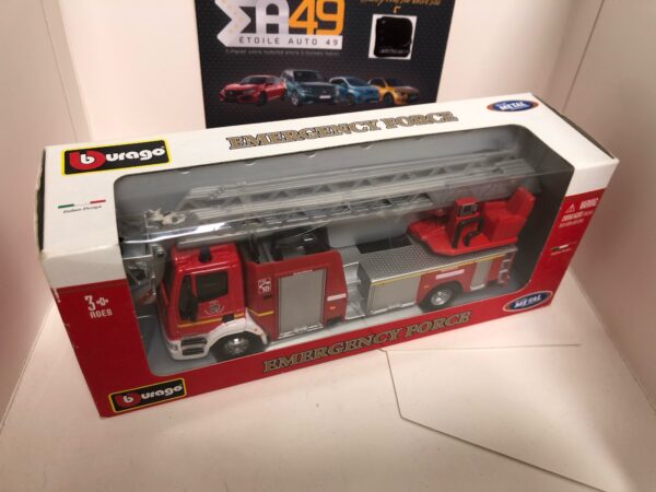 Miniature Camion Pompier Burago 1/43 – Image 2