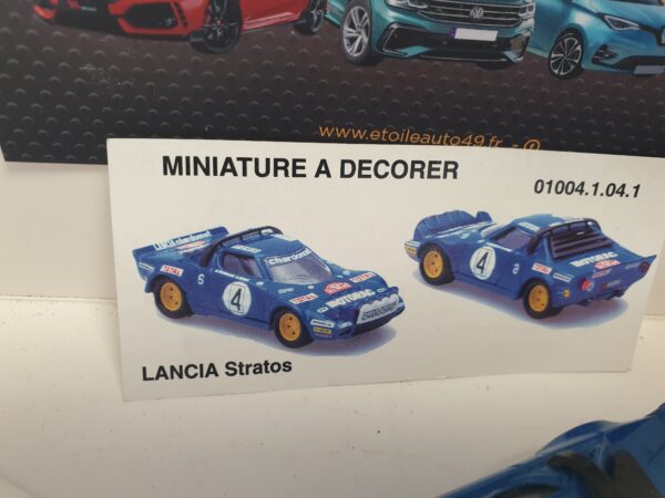 Lancia Stratos Solido - A décorer – Image 4