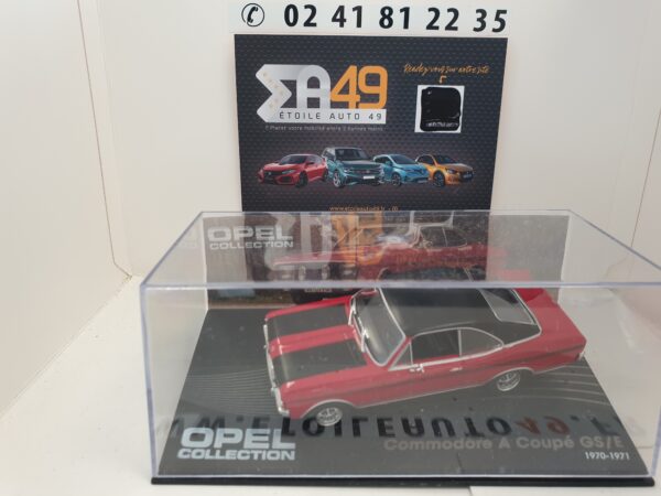 Opel Commodore A coupé GS/E 1/43