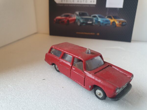 Majorette rail route Peugeot 404 break rouge gyrophare n’116 – Image 3