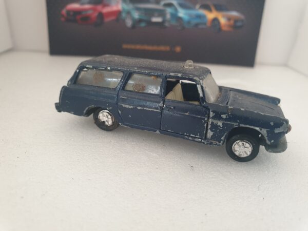 Majorette rail route Peugeot 404 break bleue – Image 3