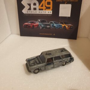 Majorette rail route Peugeot 404 break bleue Etat moyen