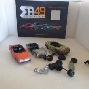 Lot de 3 Majorette 204 C 1/65