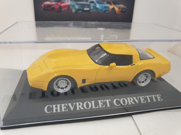 Chevrolet Corvette 1/43 Jaune – Image 2