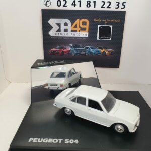 PEUGEOT 504 blanche 1970 NOREV 1/43