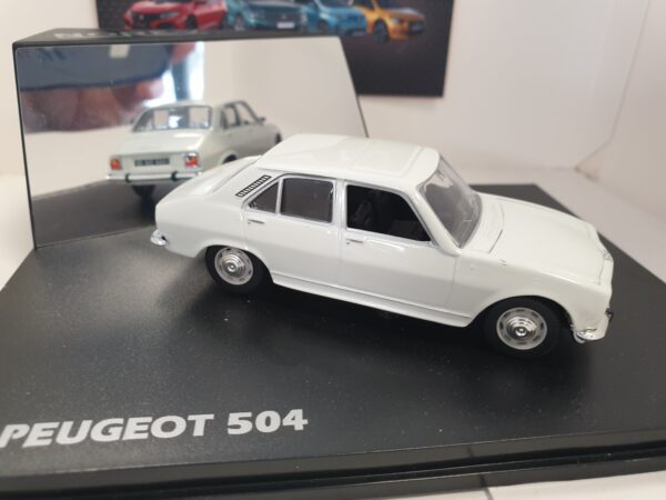 PEUGEOT 504 blanche 1970 NOREV 1/43 – Image 2