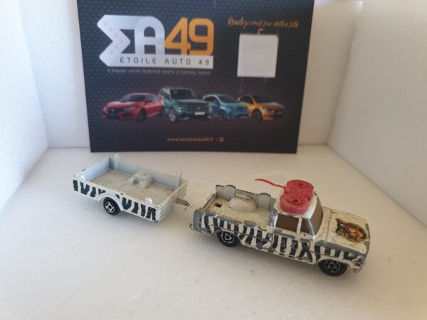 Dodge Majorette Safari Zébré avec remorque1/80 – Image 3