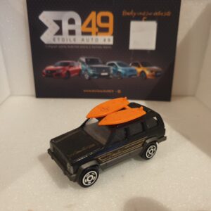 Majorette N°224, Jeep Cherokee 4x4 noire, 1/60