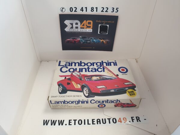 Maquette Lamborghini Countach Entex 1/43