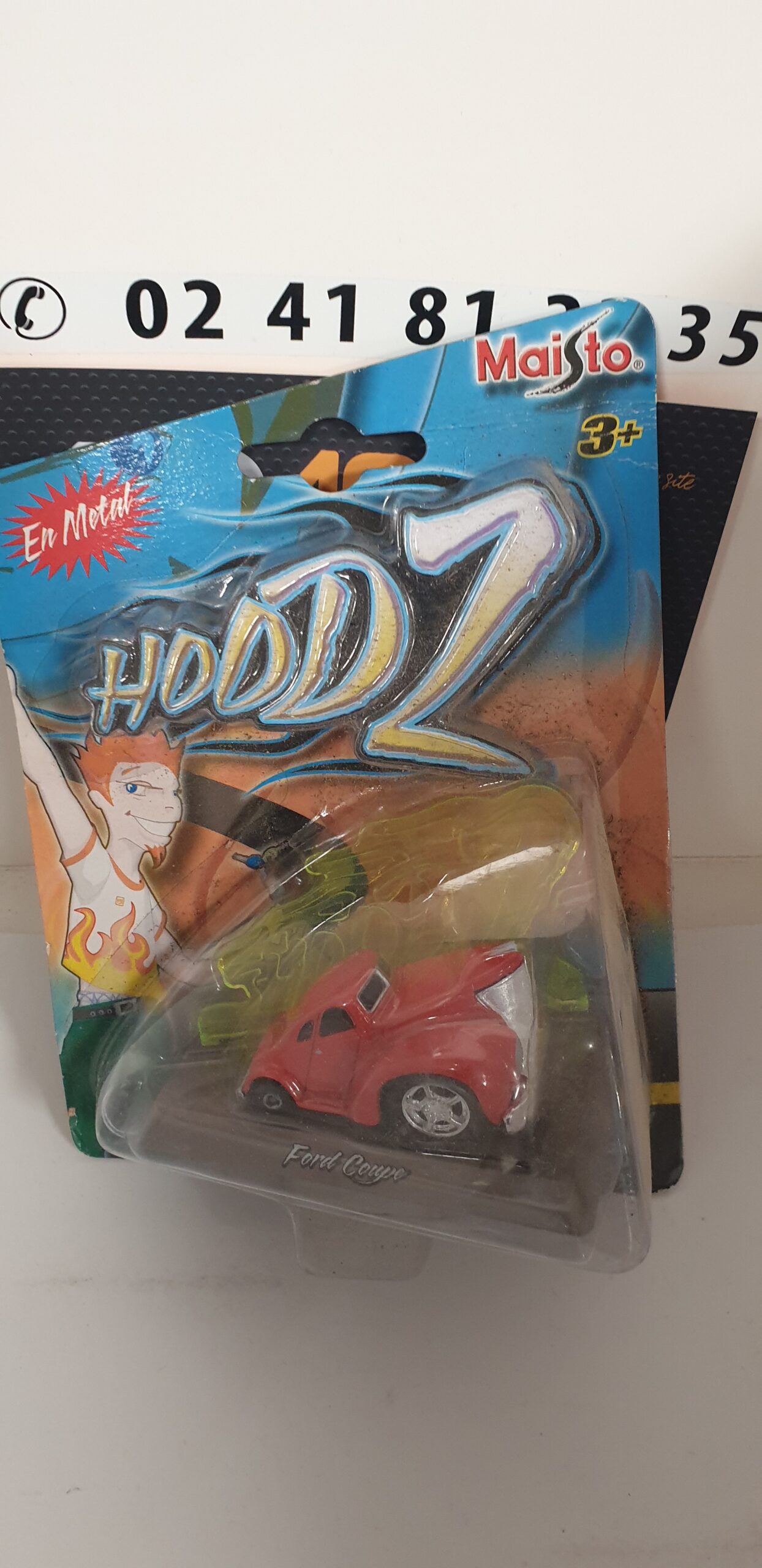 Voiture Hoodz Ford Coupe – Maisto 2004 – NEUF Sous Blister – Vintage Rare