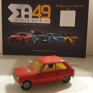 Majorette Renault 5  N° 257 1/55 Rouge