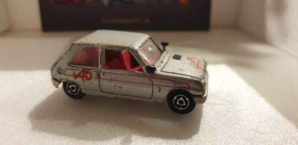 Majorette Renault 5 Alpine N° 257 1/55 Grise – Image 2