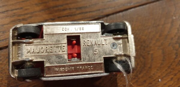 Majorette Renault 5 Alpine N° 257 1/55 Grise – Image 5