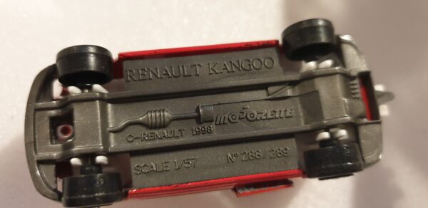 Majorette Renault Kangoo N°288 / 289 1/57 Rouge – Image 5