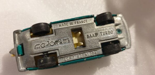 Majorette Saab Turbo N°284 1/62 Verte – Image 5