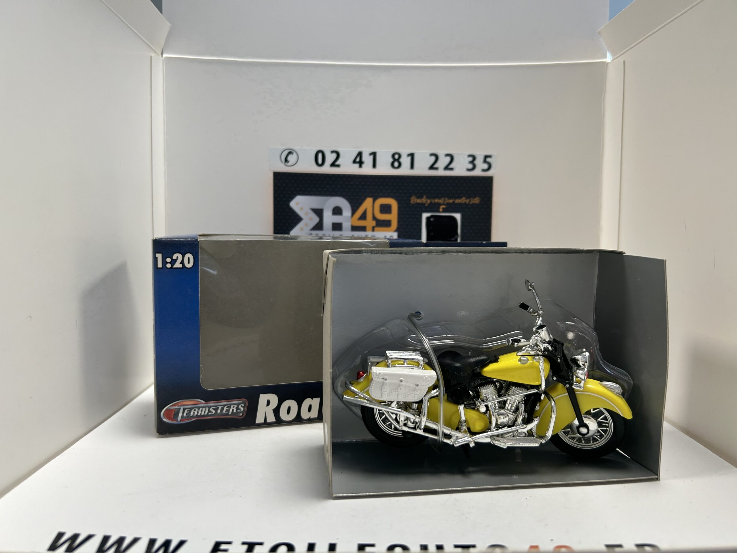 Moto Teamsters Jaune