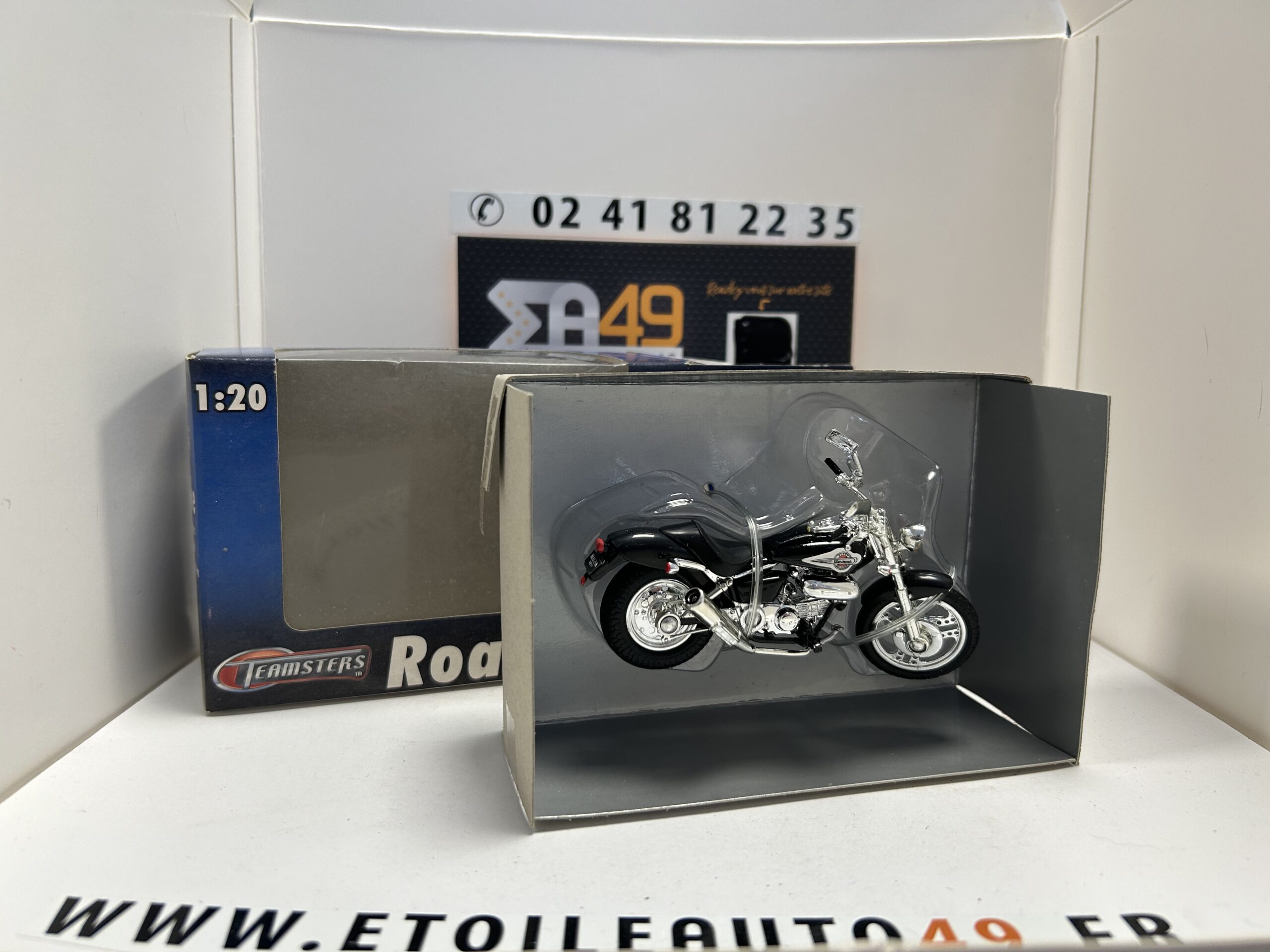 Moto Teamsters Noir