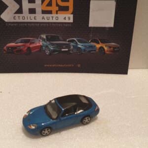 Porsche 911 Cabriolet Bleue 1/72