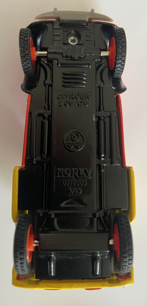 Citroen 2CV AZU Shell Norev 1/43 – Image 4