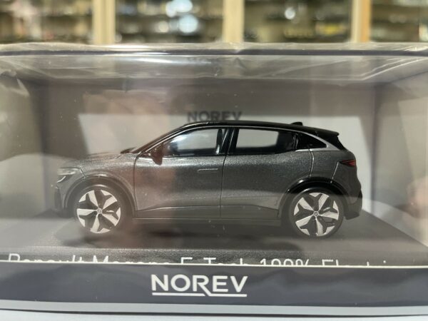 Renault Megane E-Tech 100% Electrique 2022 Gris Schiste et Noir 1/43 – Image 2
