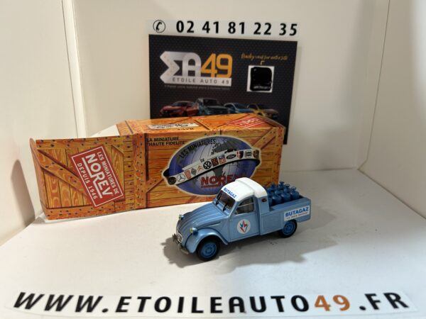 Citroen 2 CV Pick Up Butagaz 1963 Norev 1/43