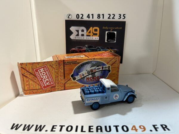Citroen 2 CV Pick Up Butagaz 1963 Norev 1/43 – Image 3