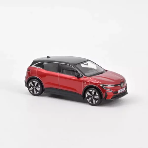 Renault Megane E-Tech 100% Electrique 2022 Rouge Flamme et Noir 1/43