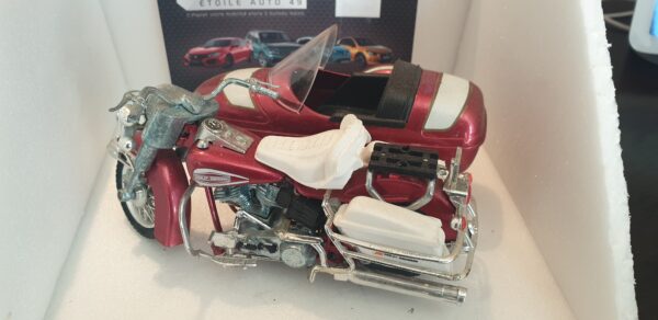 Politoys Polistil Harley Davidson Electra Glide Classic Sidecar 1/15