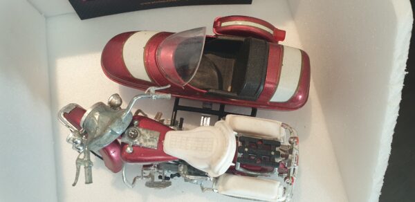 Politoys Polistil Harley Davidson Electra Glide Classic Sidecar 1/15 – Image 2