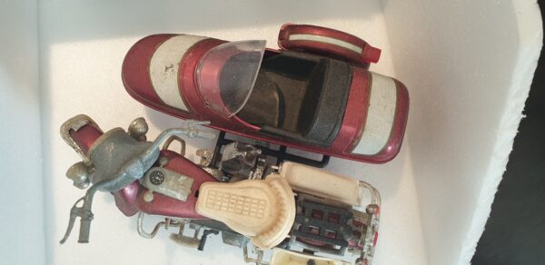 Politoys Polistil Harley Davidson Electra Glide Classic Sidecar 1/15 – Image 2